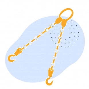 Строп цепной 2сц 8 м 4.25 т