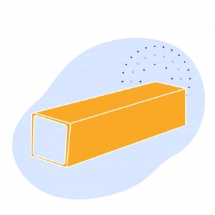 Труба стальная профильная квадратная 250х250х6.5 мм ст20 ГОСТ 32931-2015