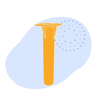 Закладная деталь фундамента ЗДФ-0.377-3.0 Осф-1300