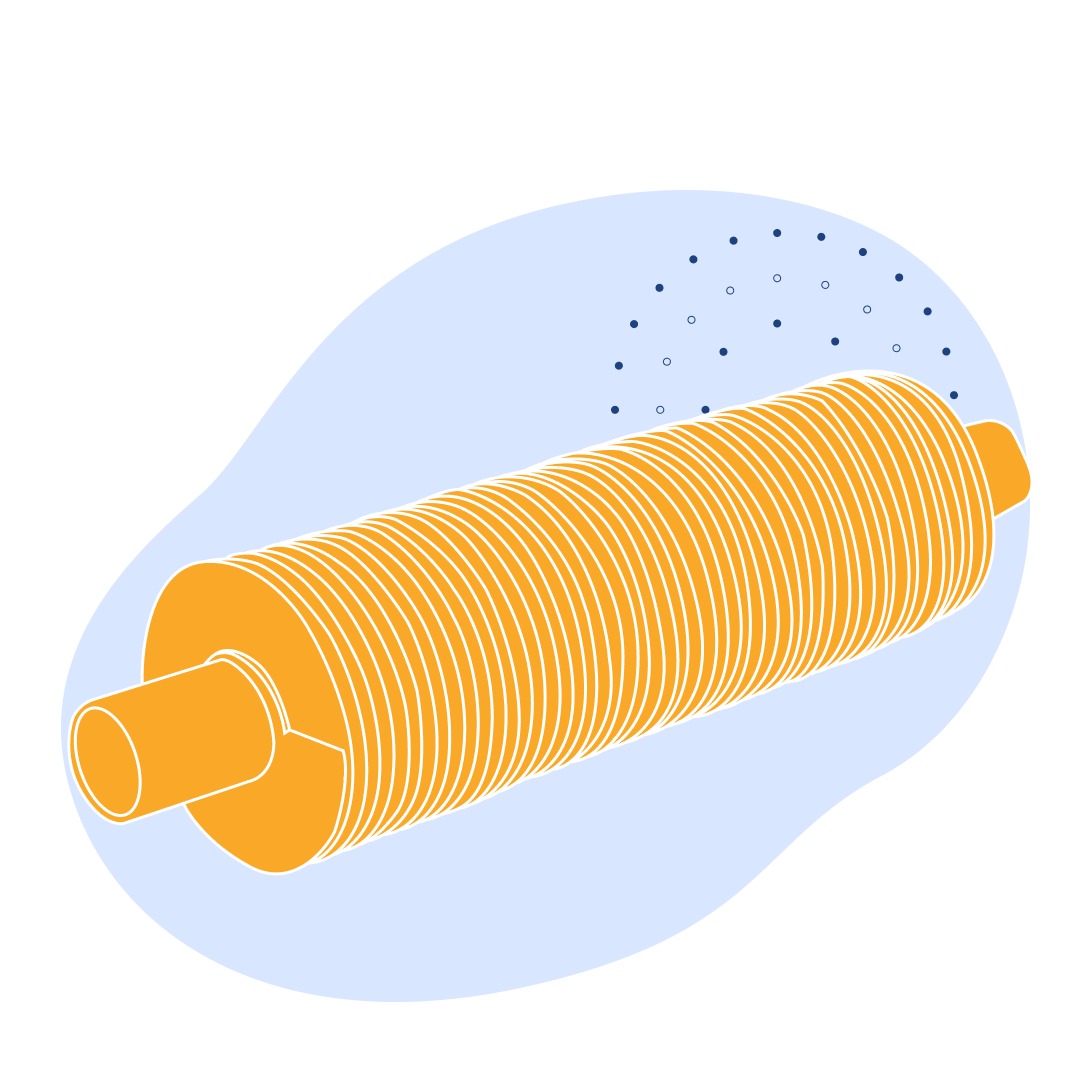 Стальная оребренная труба 32x3 мм Ст20