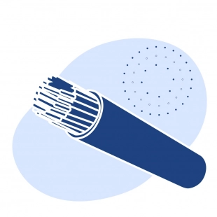 Кабель контрольный медный многожильный 5x1.5 мм2 КРНБ ГОСТ 1508-78