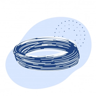 Кабель монтажный экранированный 7х0.5 мм2 МКЭШ многожильный