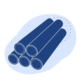 Труба стальная электросварная прямошовная 89x5 мм 09Г2С