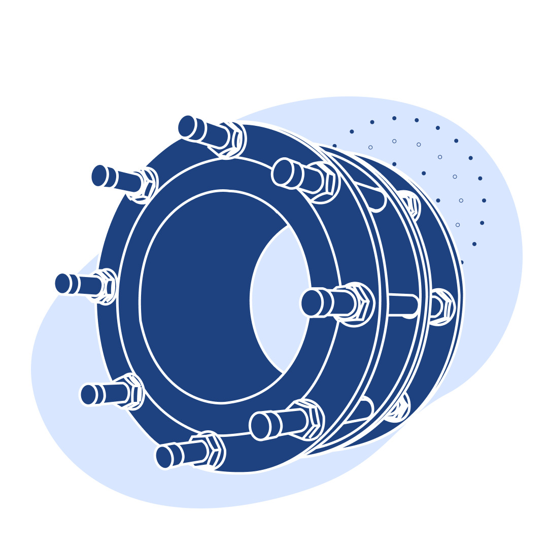 Демонтажная вставка чугунная Ду 700 мм