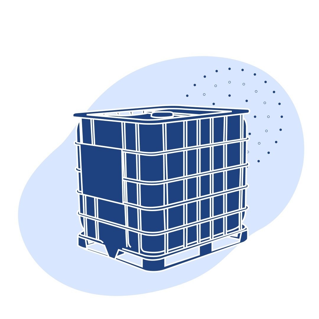Холин хлорид (жидкий) 70% CAS 67-48-1 1000 кг/м3 1100 кг IBC-контейнер