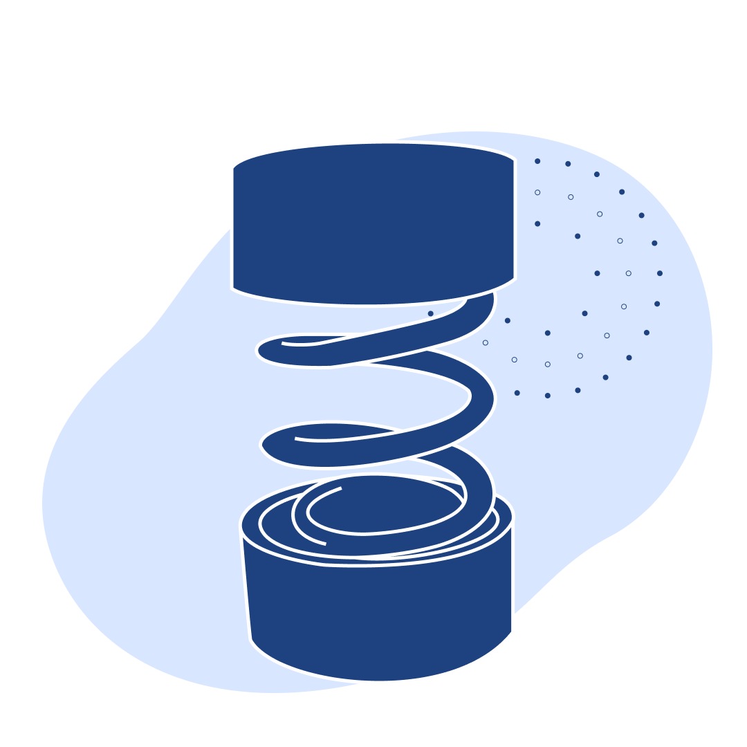 Виброизолятор 0.5 Кн 0.8 кН 50 кН/м